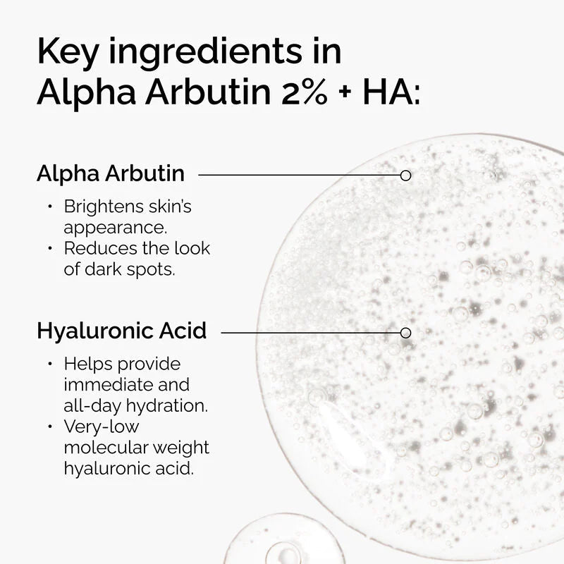 The Ordinary Alpha Arbutin 2% + HA - 30ml - PearlMaple